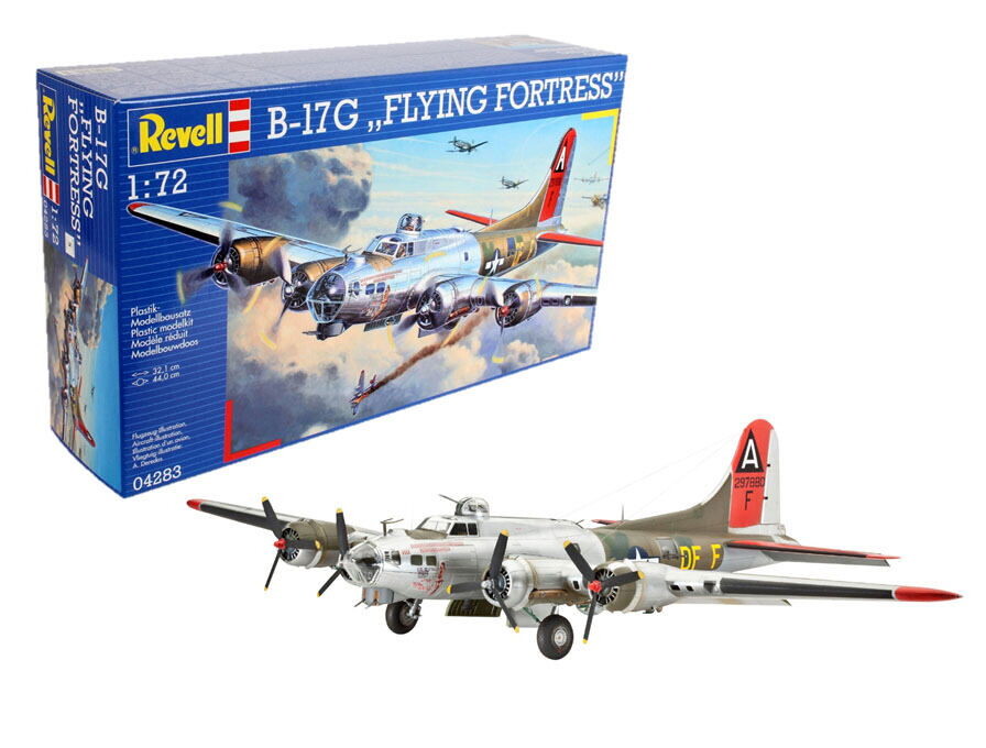 Revell Plastic ModelKit letadlo 04283 - B-17G Flying Fortress (1:72)