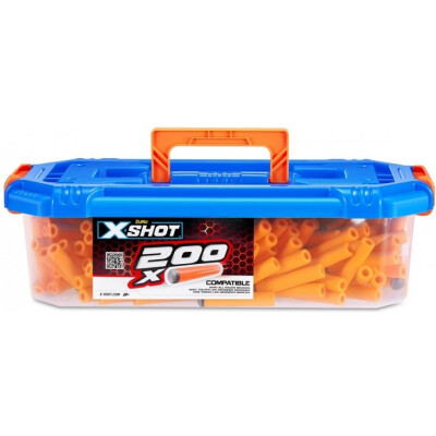 Šipky Darts shot 200 ks v kufříku