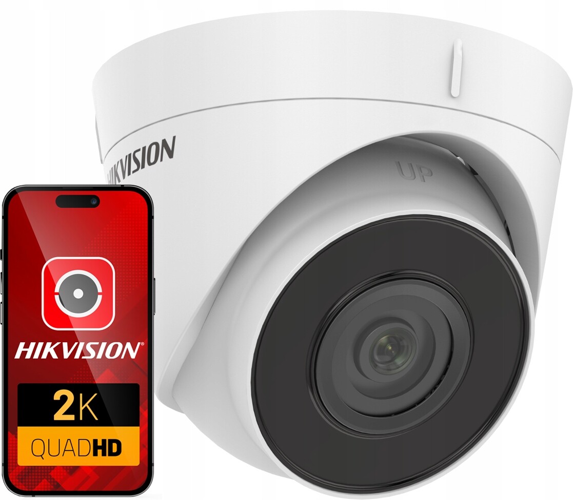 4Mpx venkovní Ip kamera Hikvision PoE H.265 IR30 IPCAM-T4 (1341)