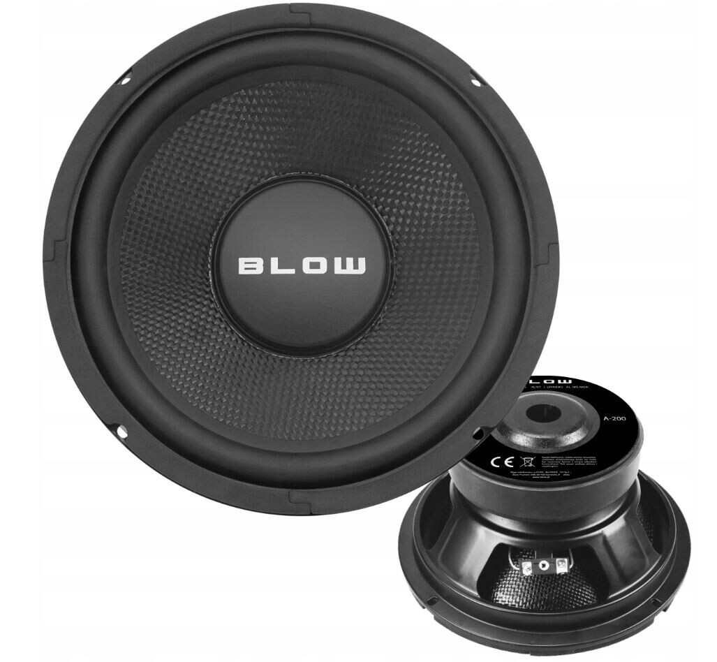 Subwoofer Basový Reproduktor 20 cm 200 W Bass 91 dB 8