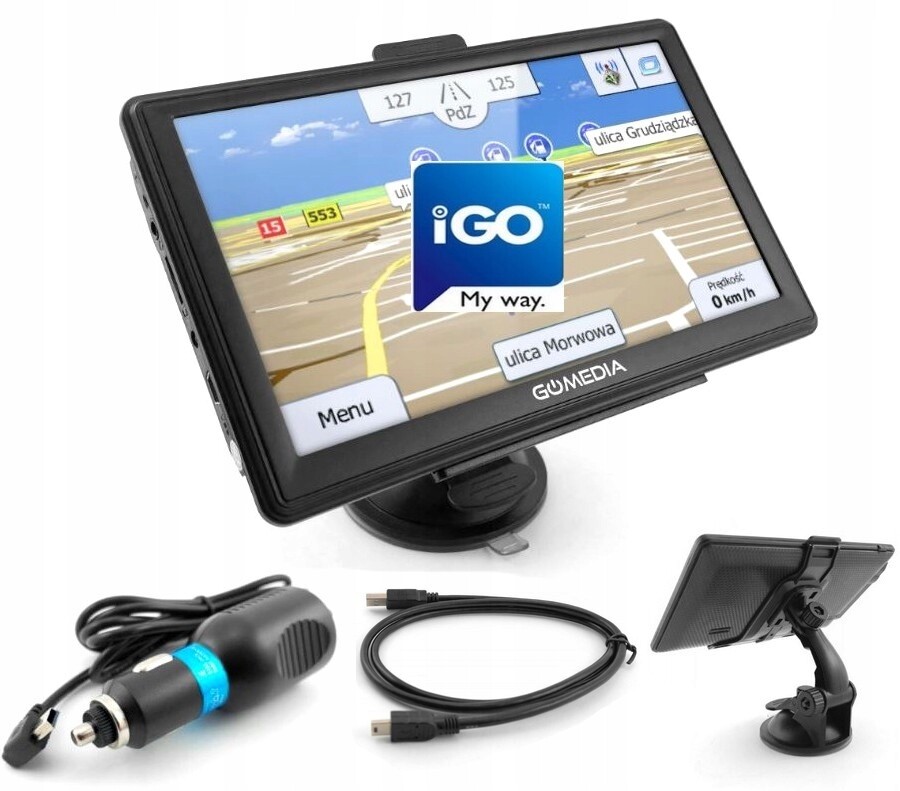Automobilová Gps 7 iGO Mapy Evropy Pl Bus