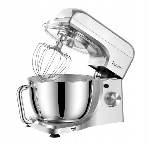 Facelle Kuchyňský robot s mísou z z nerezové oceli, objem 5,5 l, 1300 W