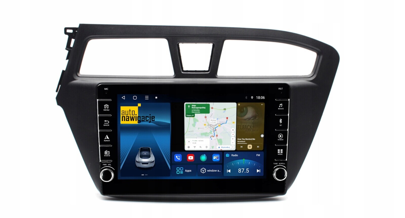 2+ 64 Radio Navigace Gps Hyundai i20 2015-2018 Android Carplay