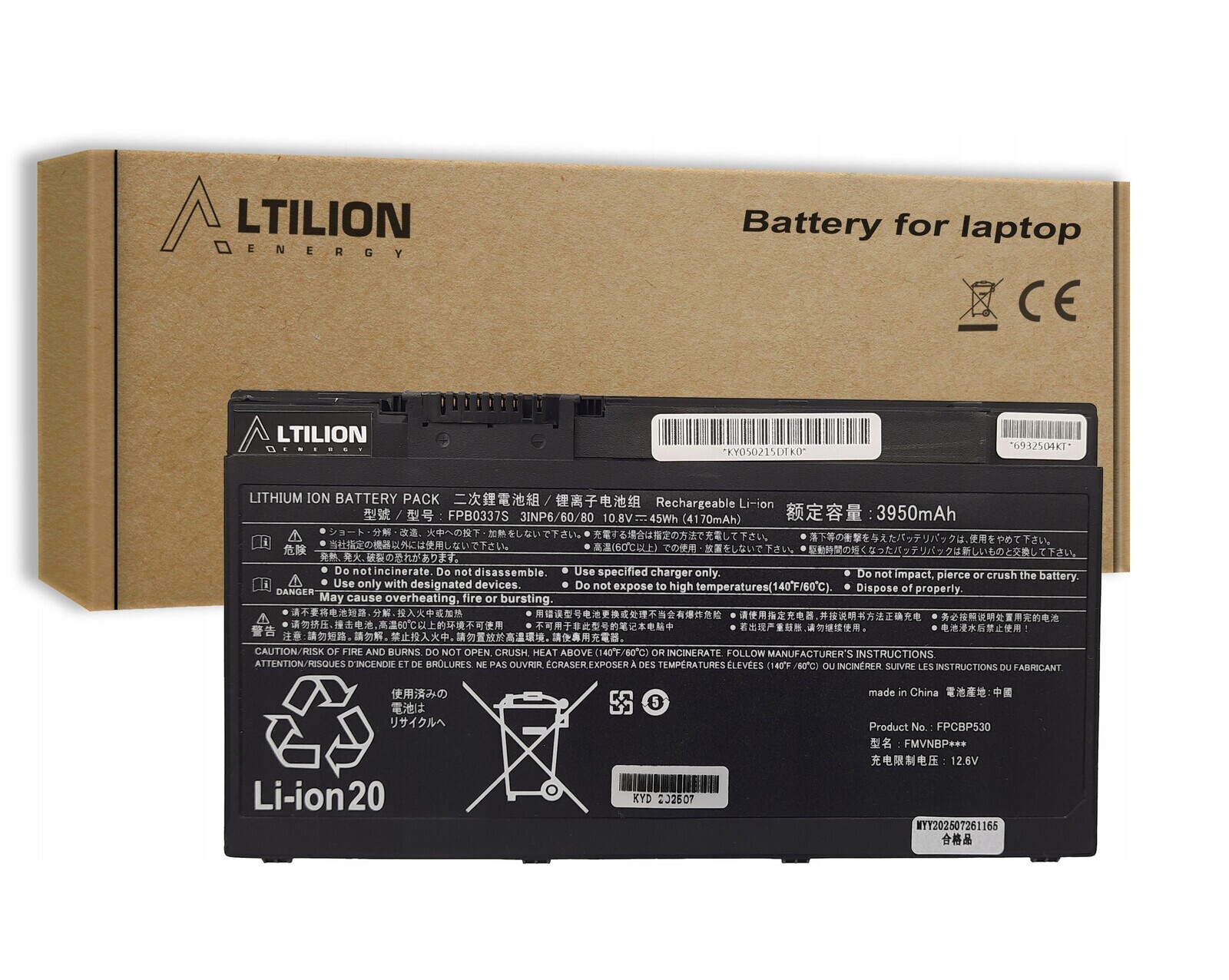 Baterie FPB0337S FPCBP530 pro Fujitsu Lifebook P Series U Series