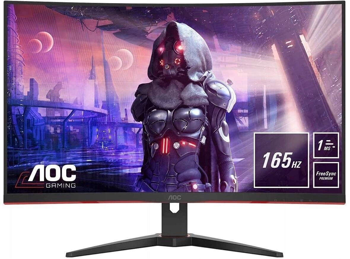 Herní monitor Aoc C32G2AE/BK Full Hd 1920x1080 165Hz Va 31.5