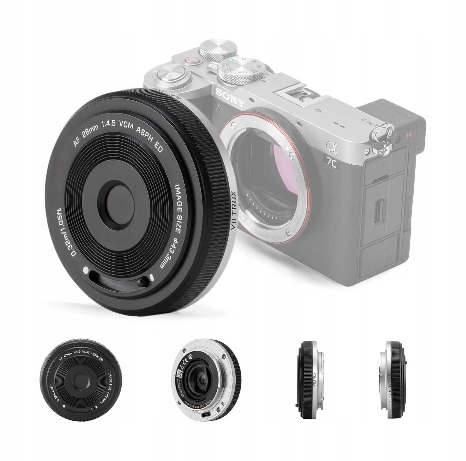 Viltrox 28mm F4.5 E-Mount ultratenký objektiv typu 