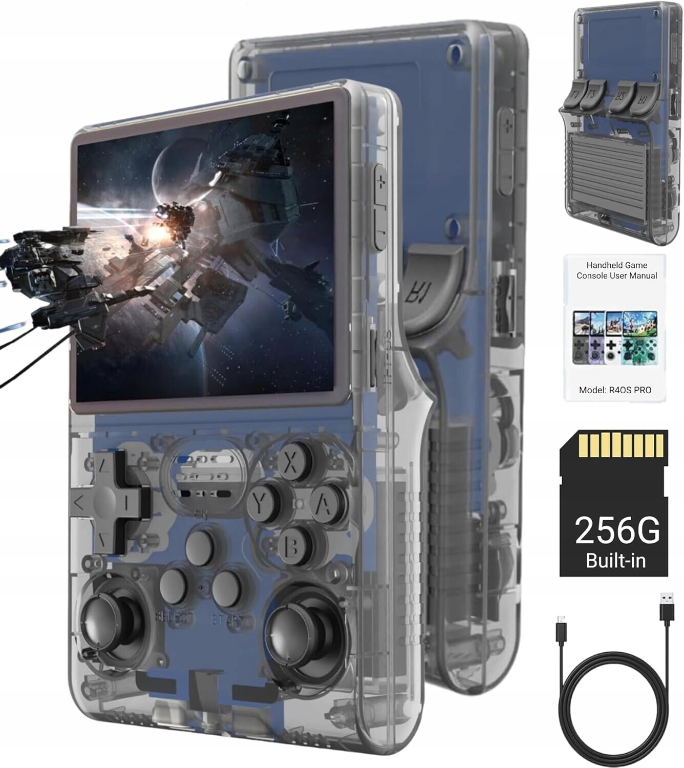 Herní Konzole Palmgames R40S Pro Emulátor Psx Ips 30 000 Her Ovladač