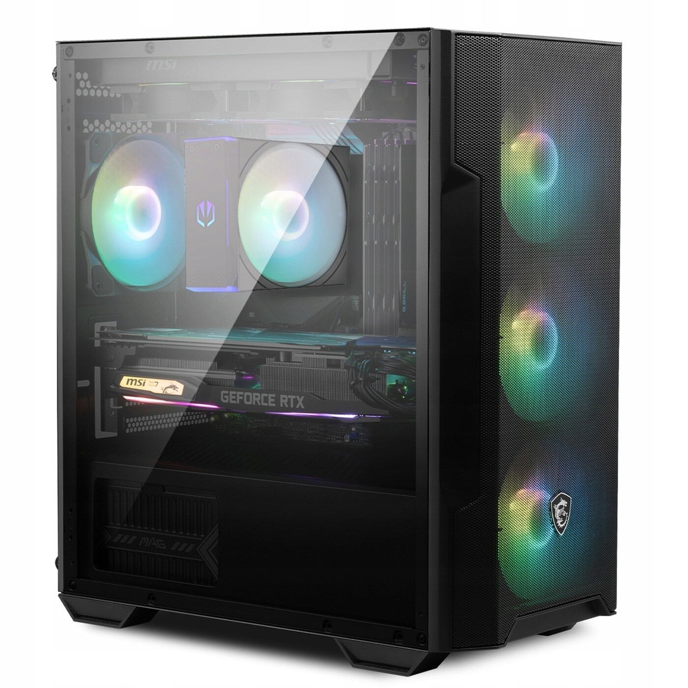 Herní procesor PbMSI Advanced i5 14400F Rtx 5060 Oc, 32GB Ssd, 1TB, WIFI6, Bt, W11 DLSS4