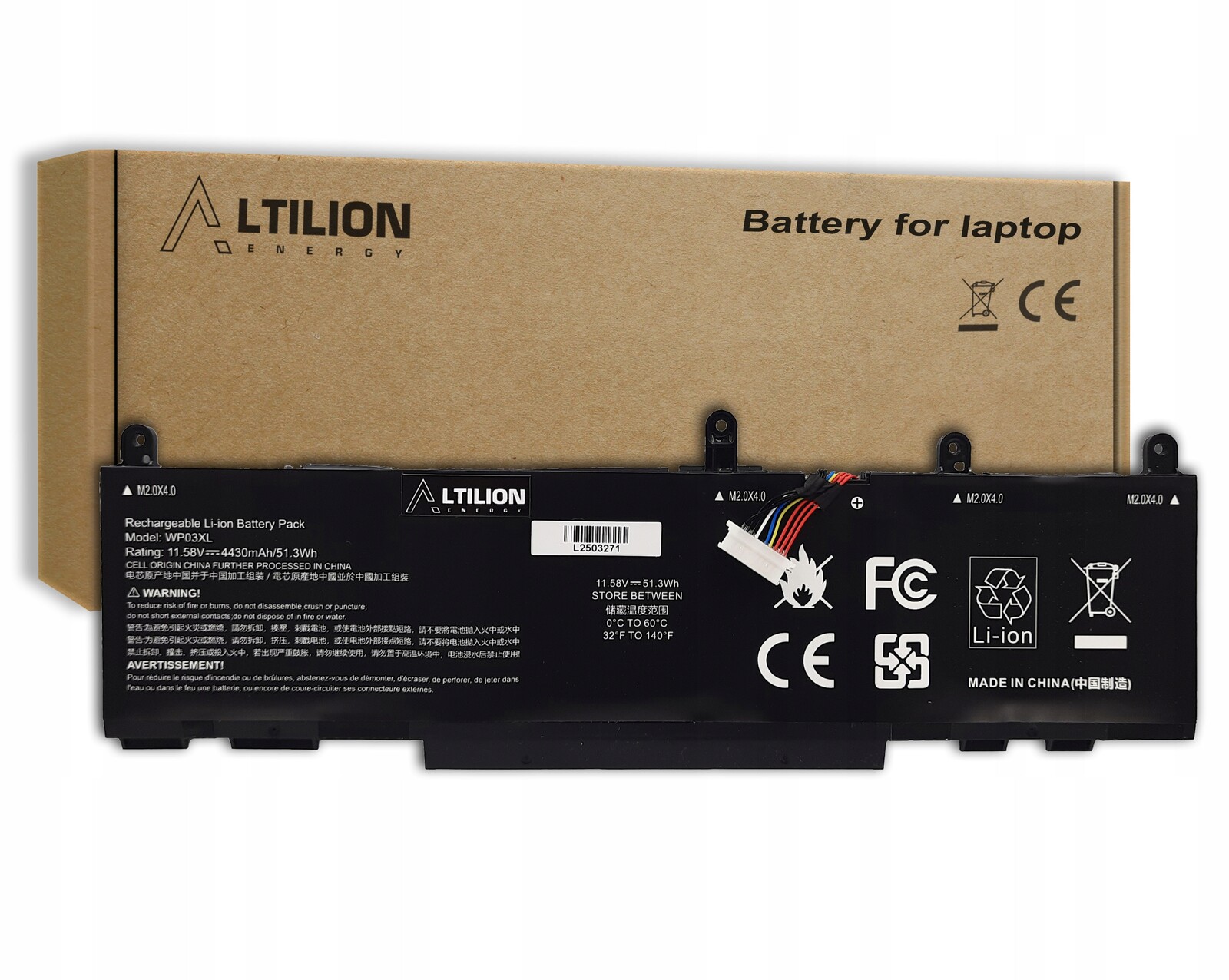 Baterie WP03XL pro Hp EliteBook 830 835 840 845 860 865 G9 G10