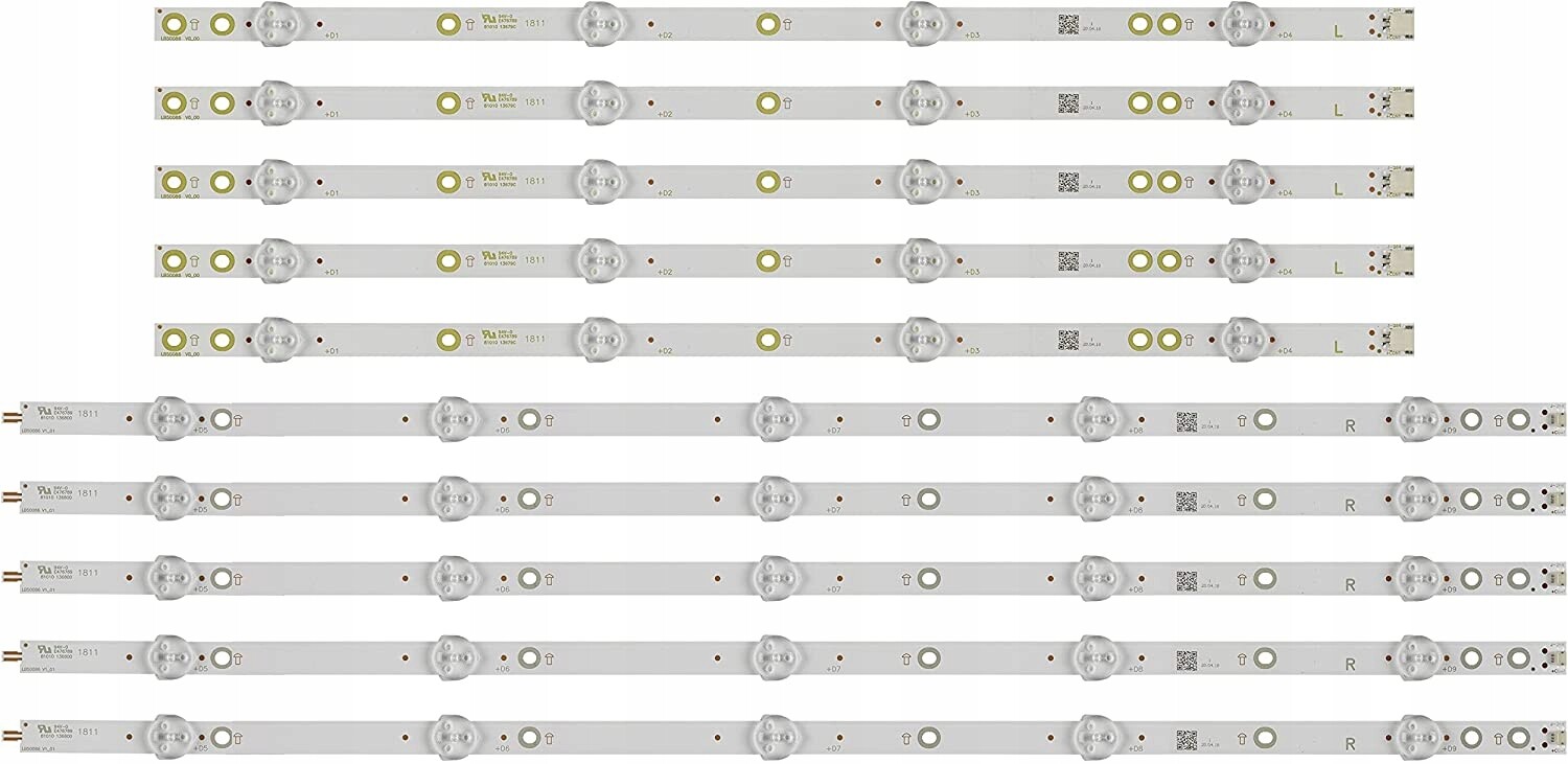 Led lišty LB50086 V1 50PUS6703 50PUS7303 50PUS6262 50PUS6162 PUS6753 orig