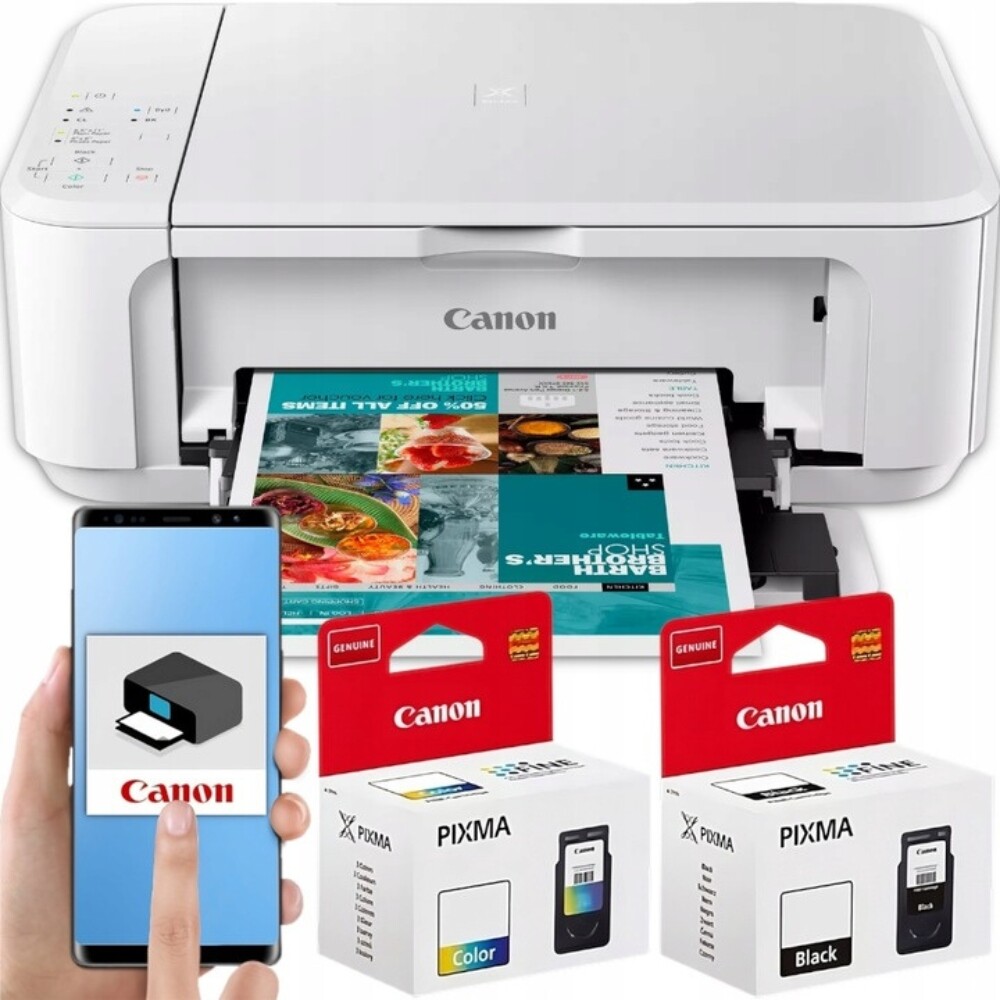 Multifunkční tiskárna Canon, oboustranný tisk Aplikace Set inkousty