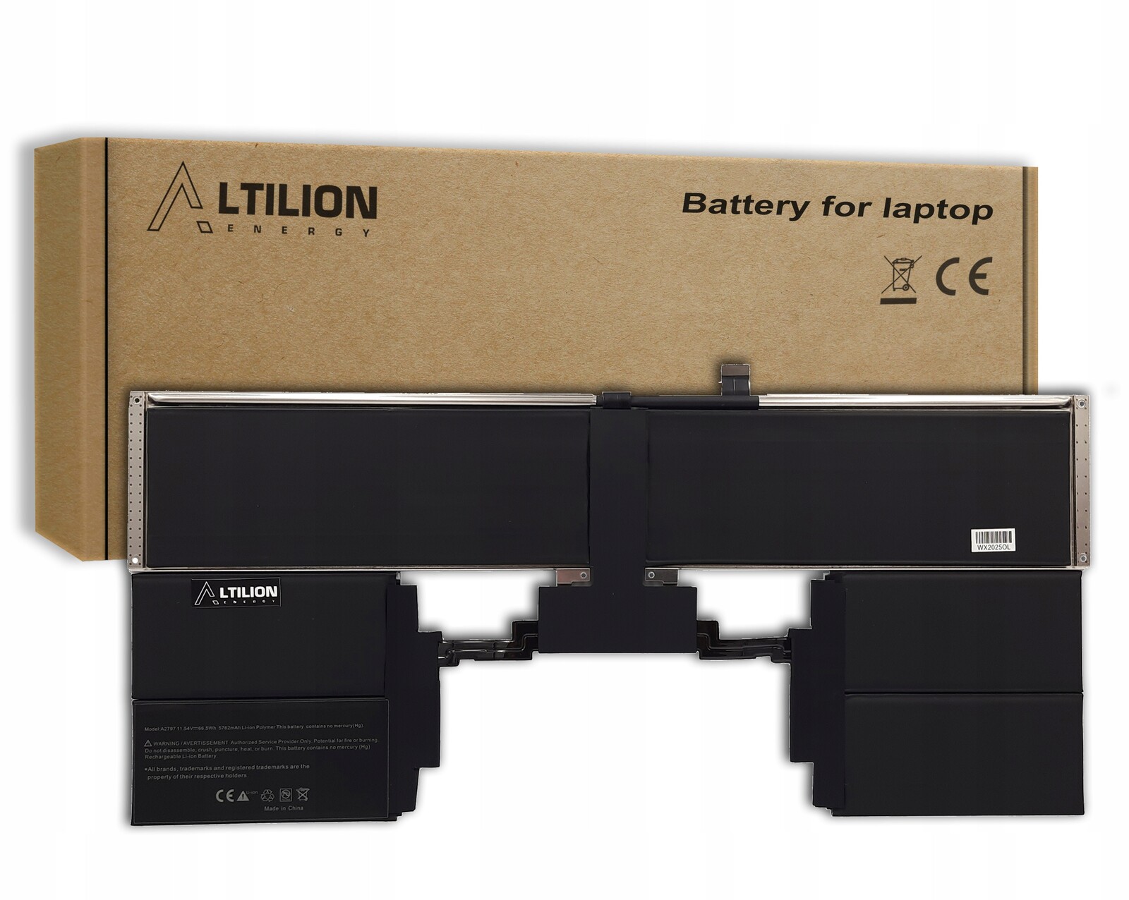 Baterie A2797 pro Apple Macbook Air 15 M2 A2941 Macbook Air 15 M3 A3114