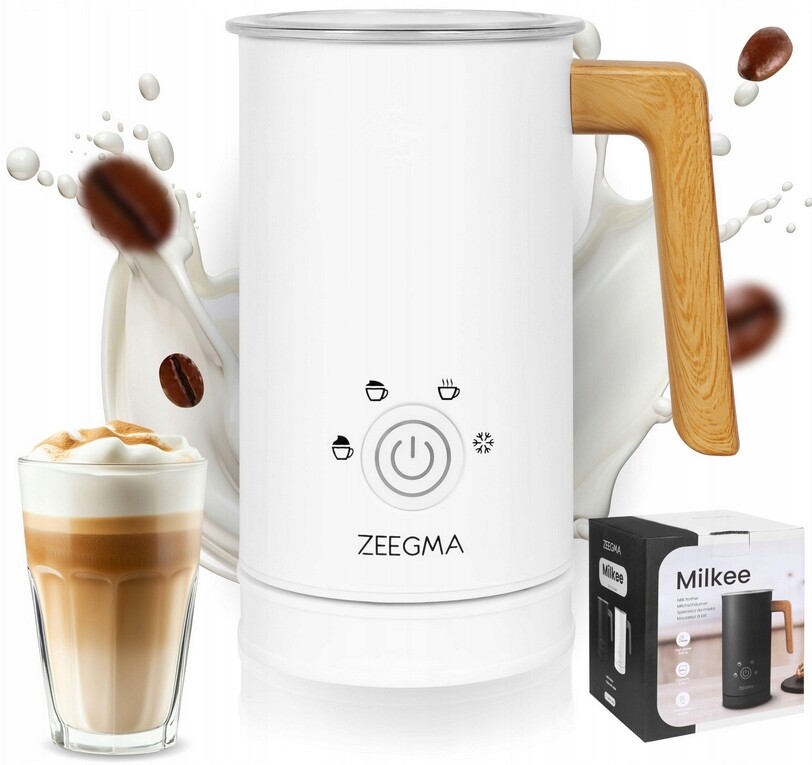 Elektrický Napěňovač Mléka Ohřívač Kávy Latte 240 ml