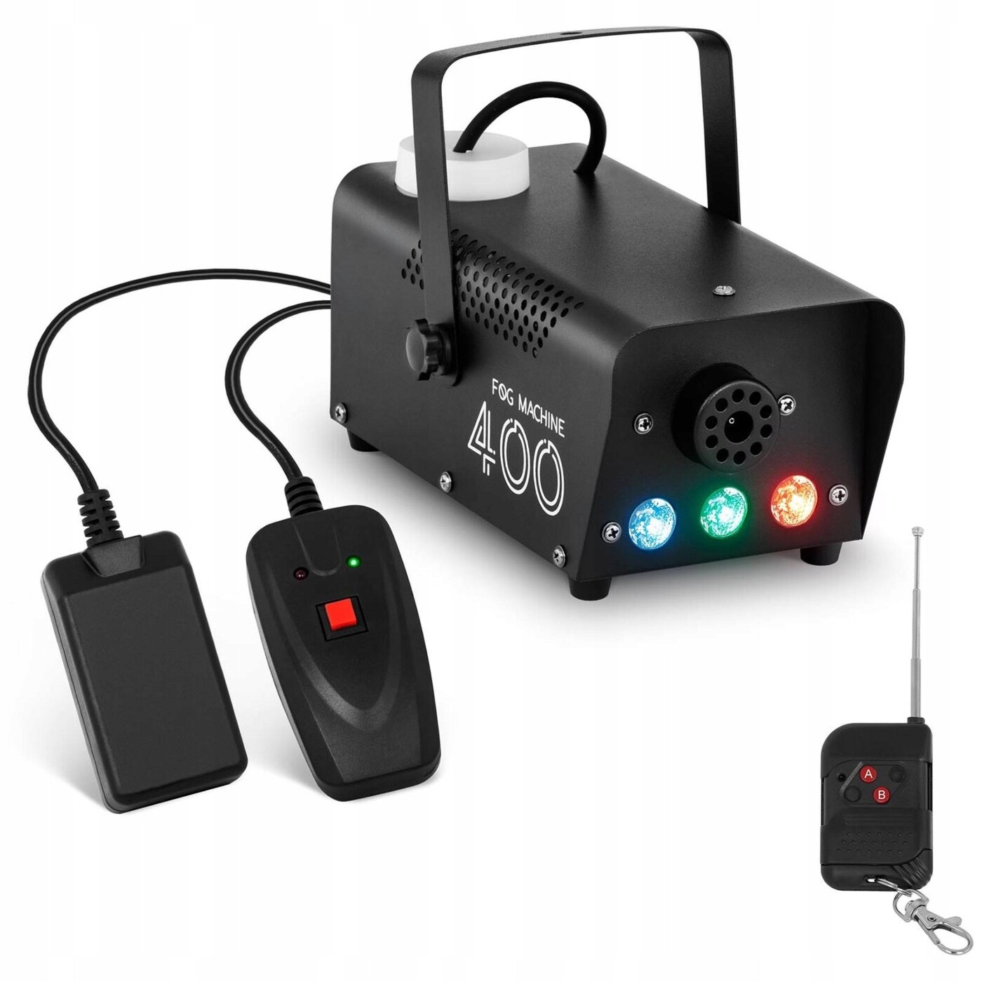 Výrobník Mlhy Led 3 X 3 W 400 W 28 M3/MIN Dálkové Ovládání