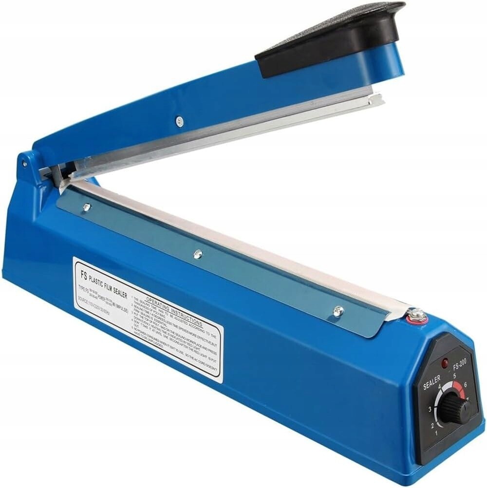 Yontree impulsní svařovací stroj 400 mm pro ruční použití pro fólie a potravinářské sáčky