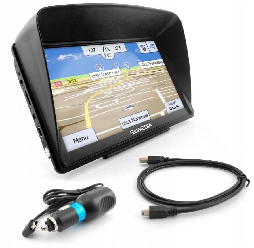 Automobilová Navigace Gps 7 iGO Mapa Eu Pl Tir Bus