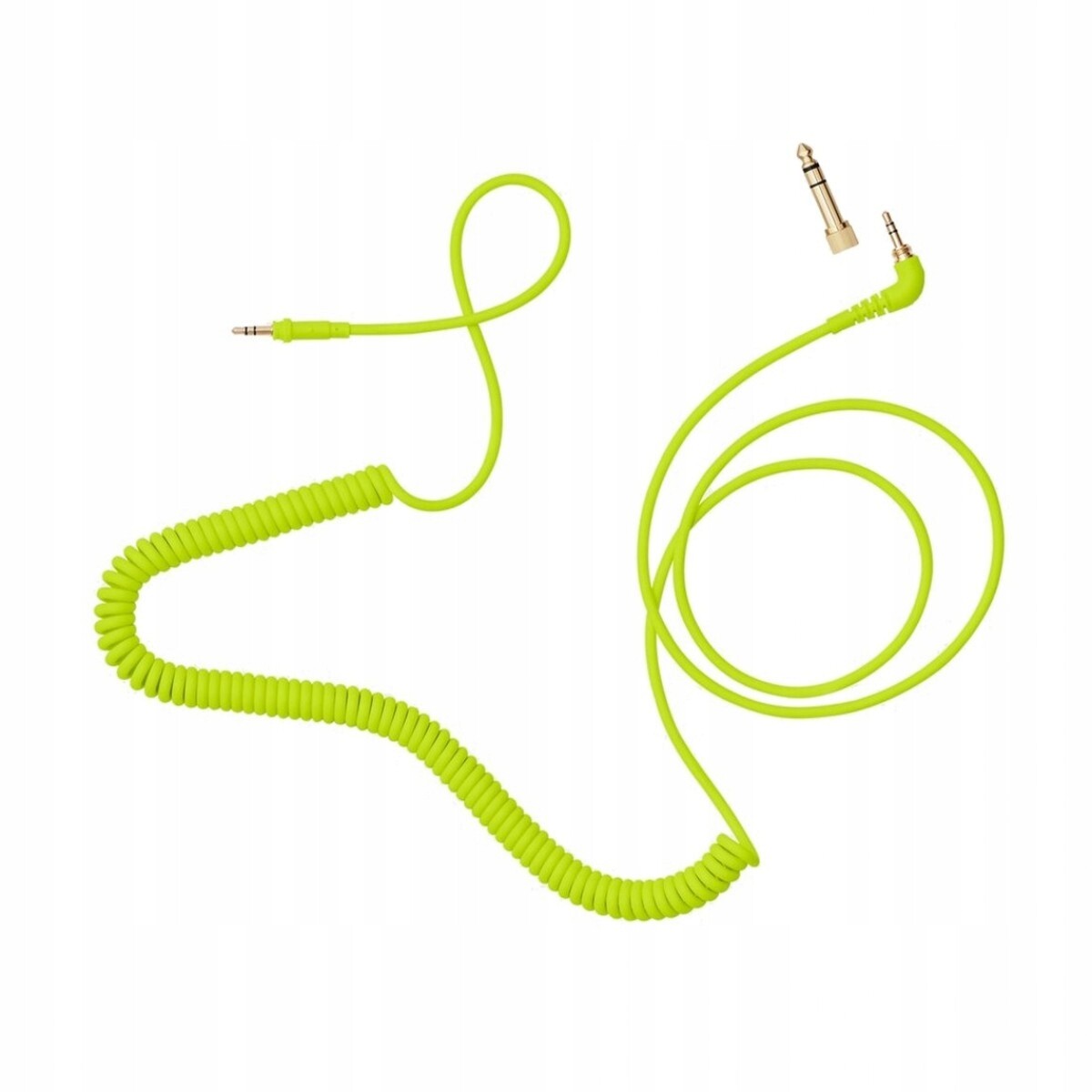 Aiaiai TMA-2 C18 Coiled Cable Neon w/adaptér 1.5~3.2 m Spirálový Kabel