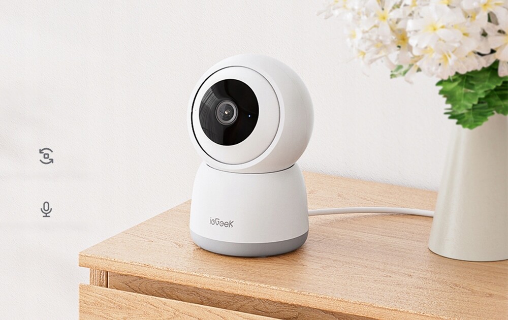 Kamera Iegeek SC1 Pro vnitřní 360° bílá