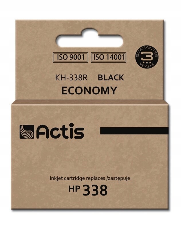 Actis KH-338R Inkoust (náhradní inkoust Hp 338 C8765EE; Standard; 15 ml; černý)