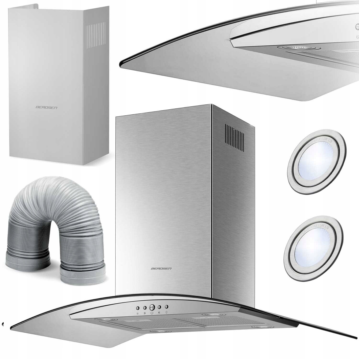 Kuchyňský Odsavač 90 cm Led BT-224 Berdsen BT-224
