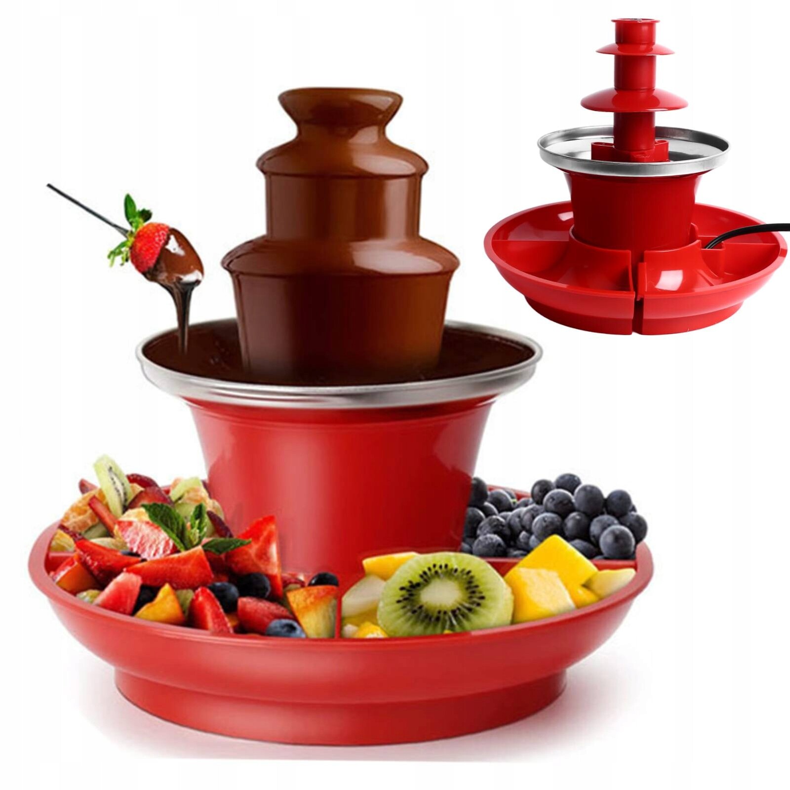 Fontána 3 Úrovně Odnímatelná 110 V