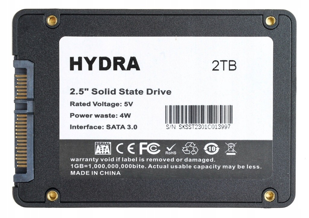 Ssd Disk Hydra 2TB 2,5