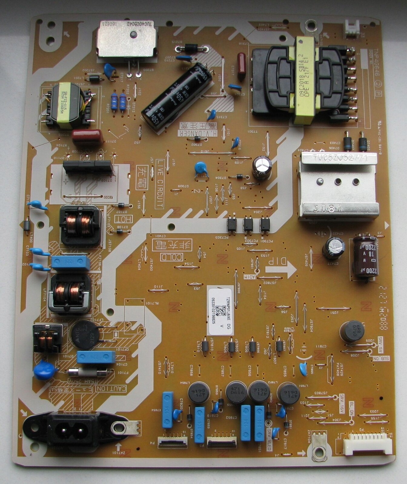 Napájecí zdroj Panasonic TNP4G646 2P TZRNP01JAXE 40JX850