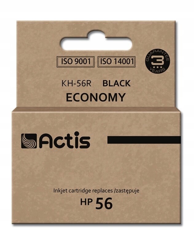 Actis KH-56R Inkoust (náhradní náplň Hp 56 C6656A; Standard; 20 ml; černá)