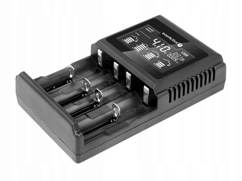 Profesionální nabíječka everActive UC-4000 Li-ion/NiMH Everactive