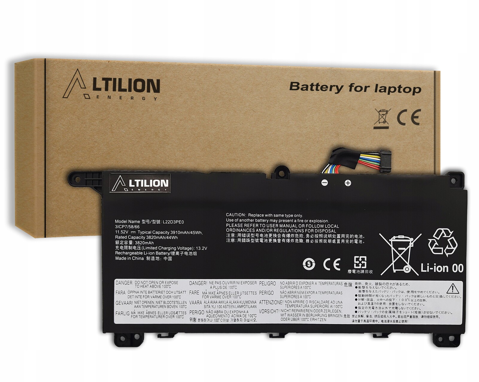 Baterie L22D3PE0 pro Lenovo ThinkBook 14 G6 G7 ThinkBook 16 G6 G7 G8