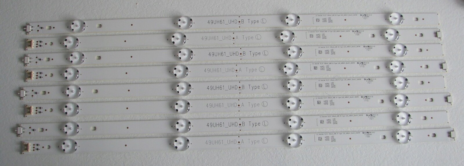 Led lišty Lg innotek 15.5Y 49inch 49UH610V 49UH603V 49UH601V 49UH6100 org