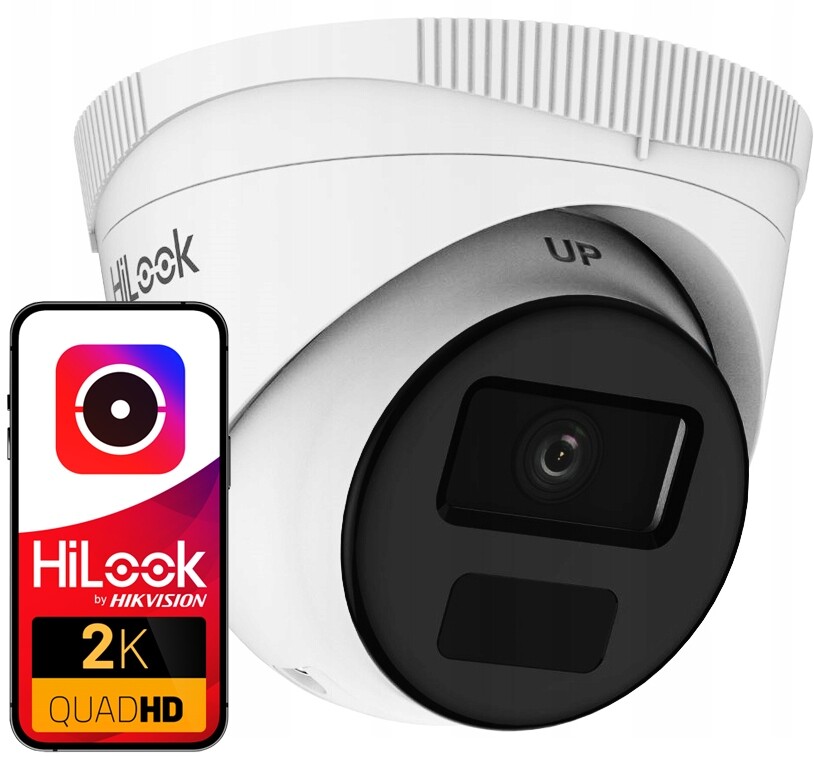 4MPx Ip kamera IPC-T241H-C 2.8MM Venkovní aplikace HiLook od společnosti Hikvision