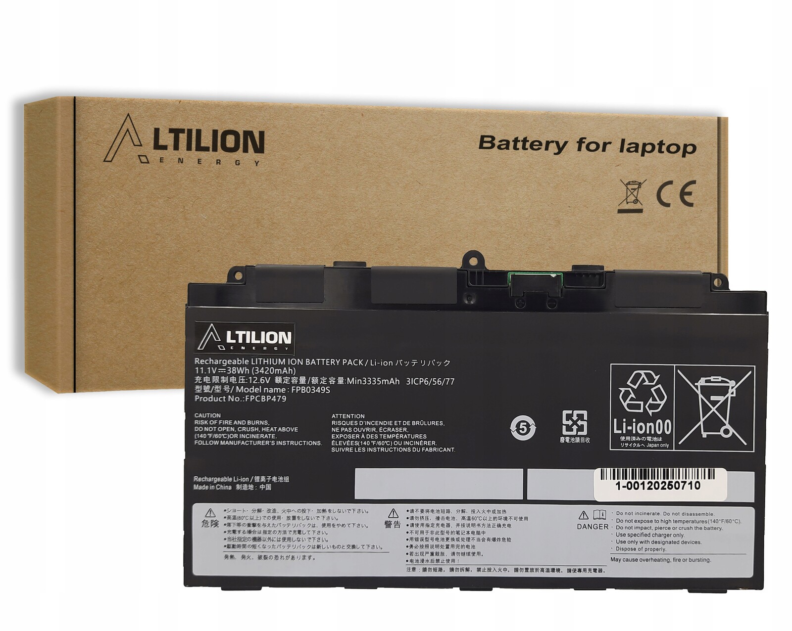 Baterie FPB0349S FPCBP479 pro Fujitsu Stylistic 2-in-1 Q616 Q665 Q738 Q739