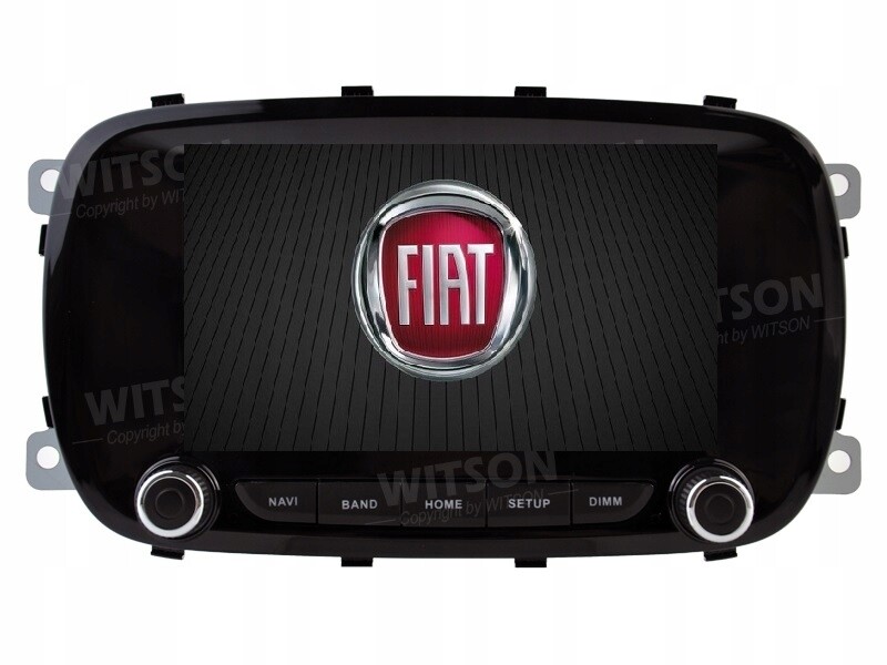 Gps Navigační Rádio Fiat 500X 2014+ Android 2/64GB 8CORE Kamera