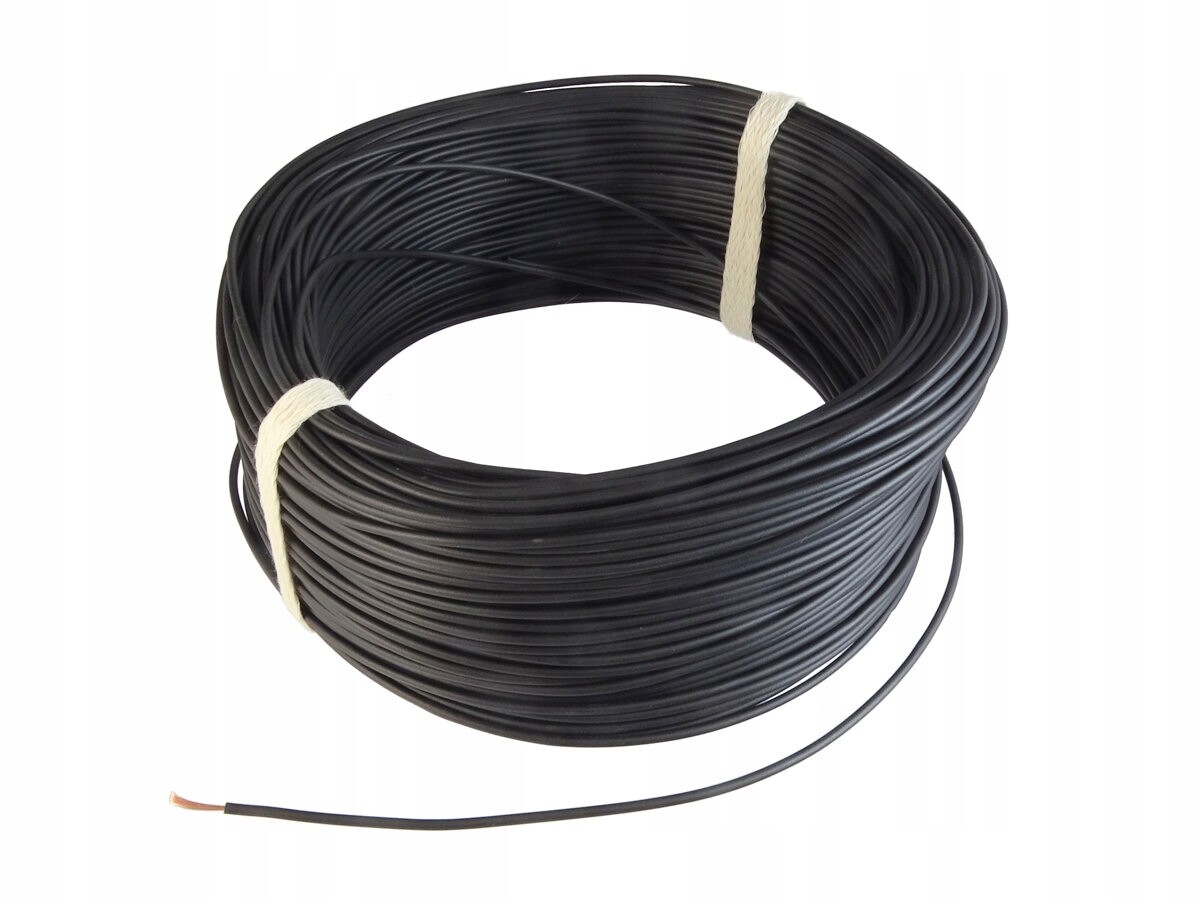 Kabel Lgy 0.12 černý 1 km Texsim