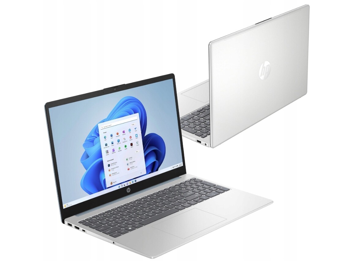 Notebook Hp 15-fc0813ng Ryzen 7 7730U 1TB Ssd 16GB Ram Windows 11 Stříbrný