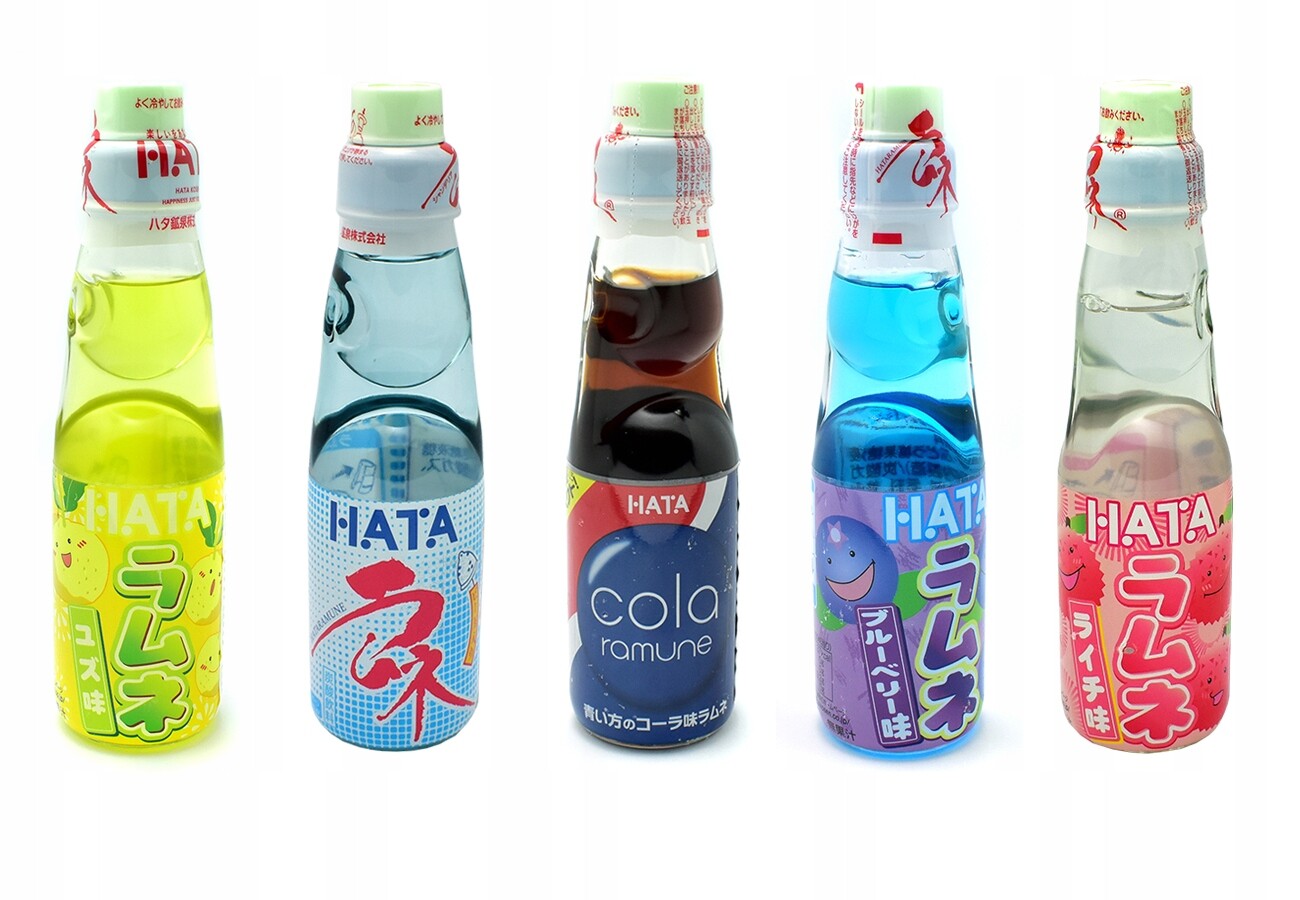Sada japonských limonád Ramune tyčinky jako dárek