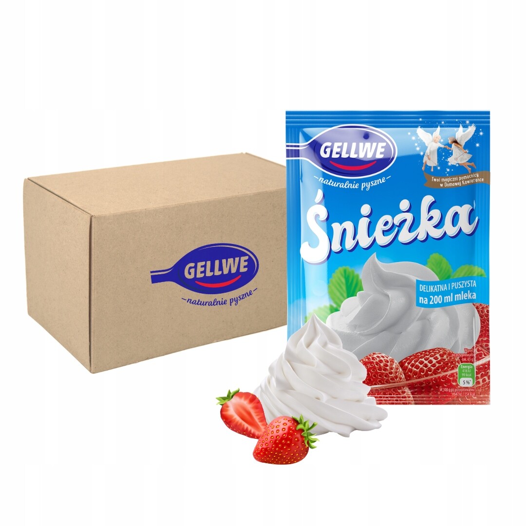 Gellwe Sněhurka dezert v prášku 55 g x 20 kusů