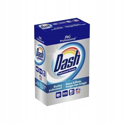Dash Professional Prášek na bílé prádlo 125 praní 6,250 kg
