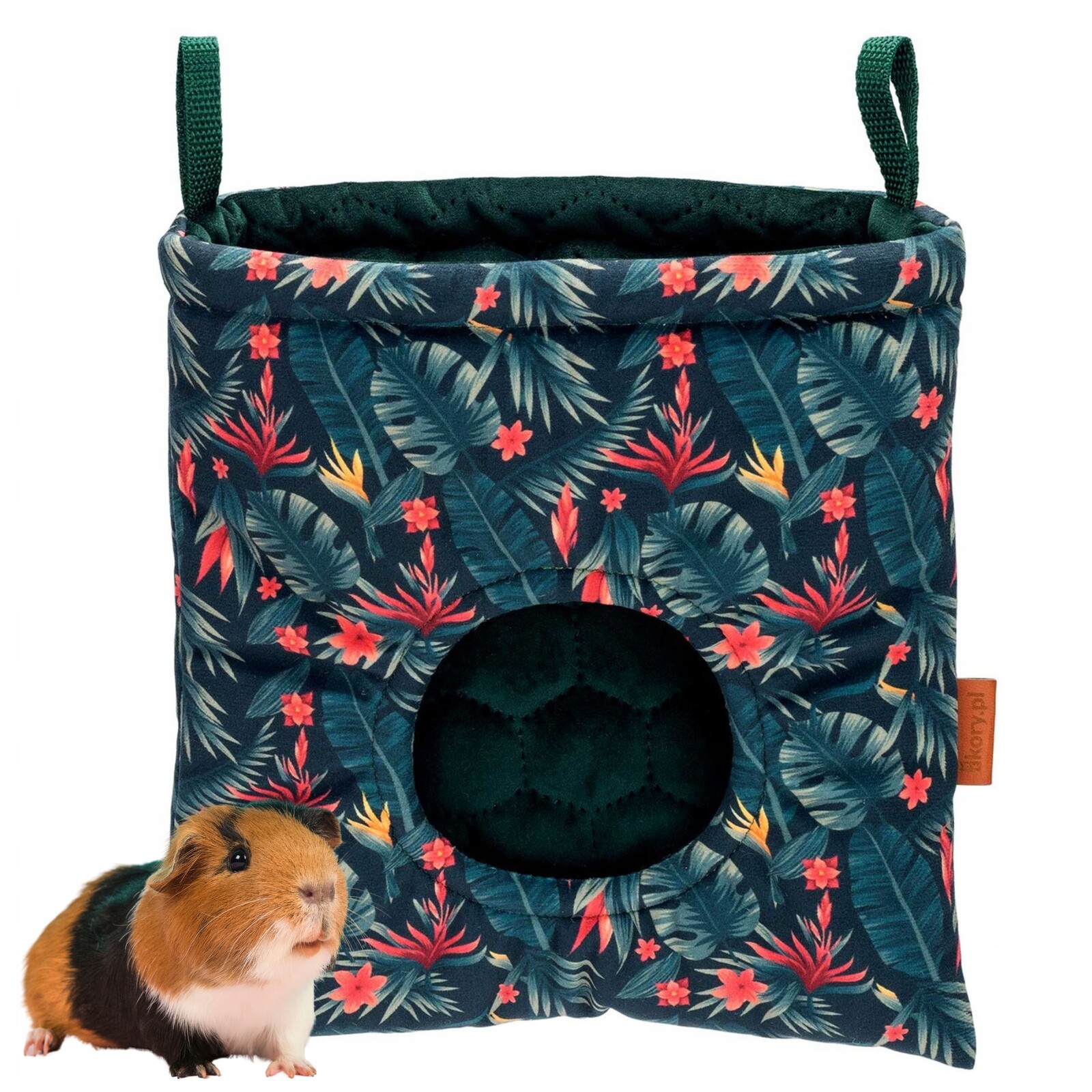 Pašník Krmítko Pro Králíky Prasátko Králíka Činčily Látkové 24x24cm