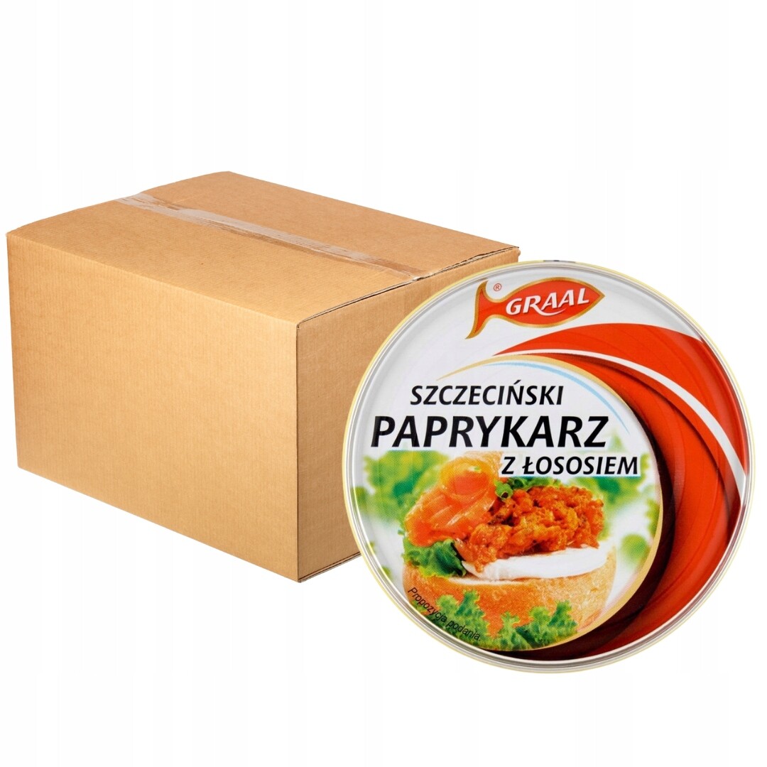 Graal Štětínský paprikář s lososem 330 g x 12 kusů