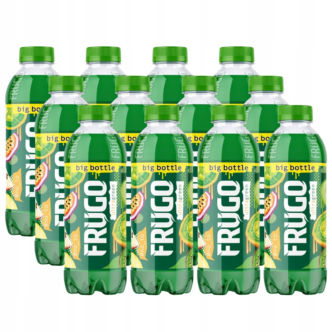 Frugo Ultra Green Neperlivý víceplodý nápoj 1,1 l x 12 kusů