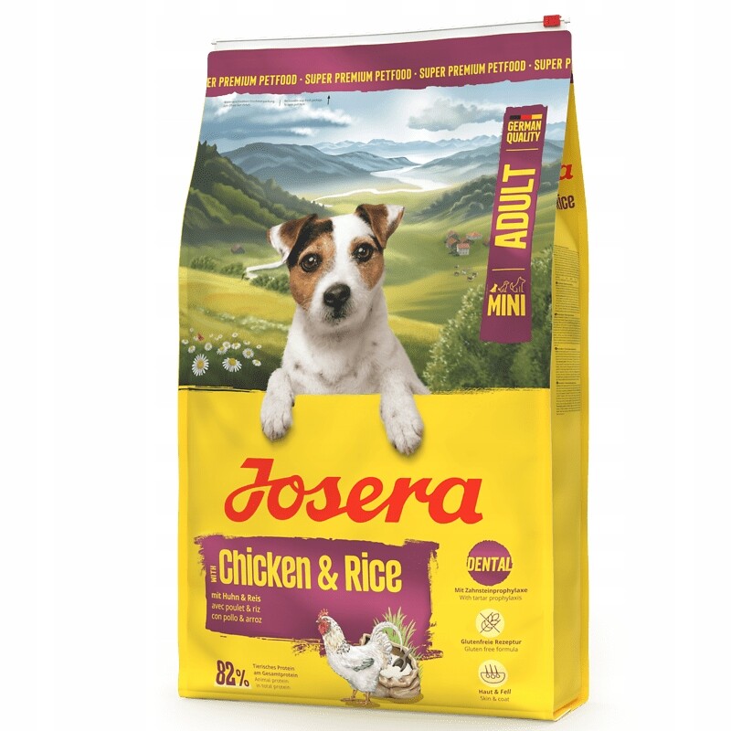 Josera Mini Adult kuře s rýží 10 kg