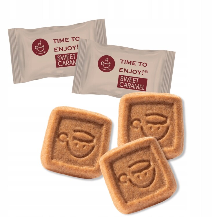 Belgické karamelové sušenky Piazza Tte x 400 ks