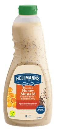 Omáčka Medově-hořčičná Hellmann's 1 L