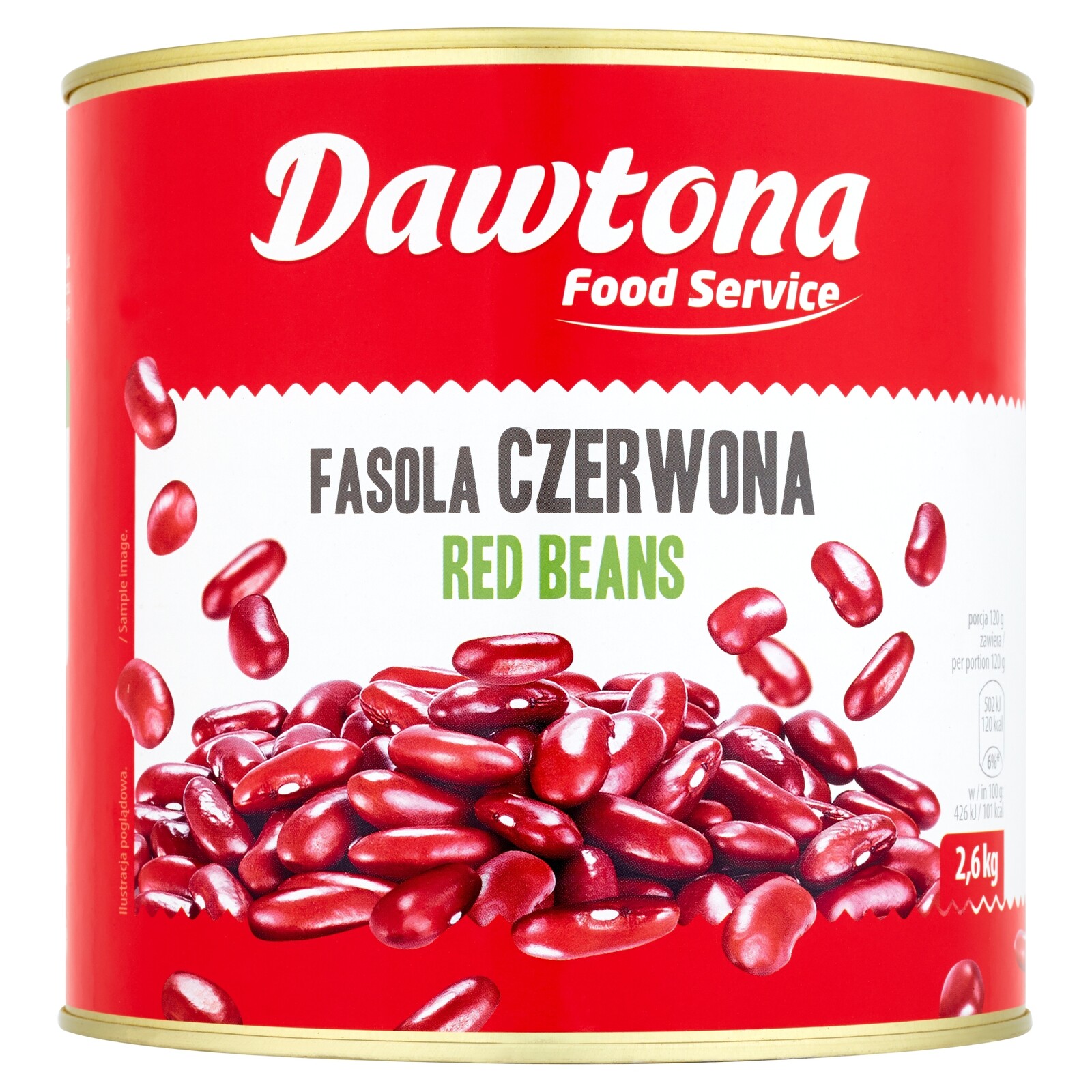 Dawtona Červené Fazole 2,6 kg