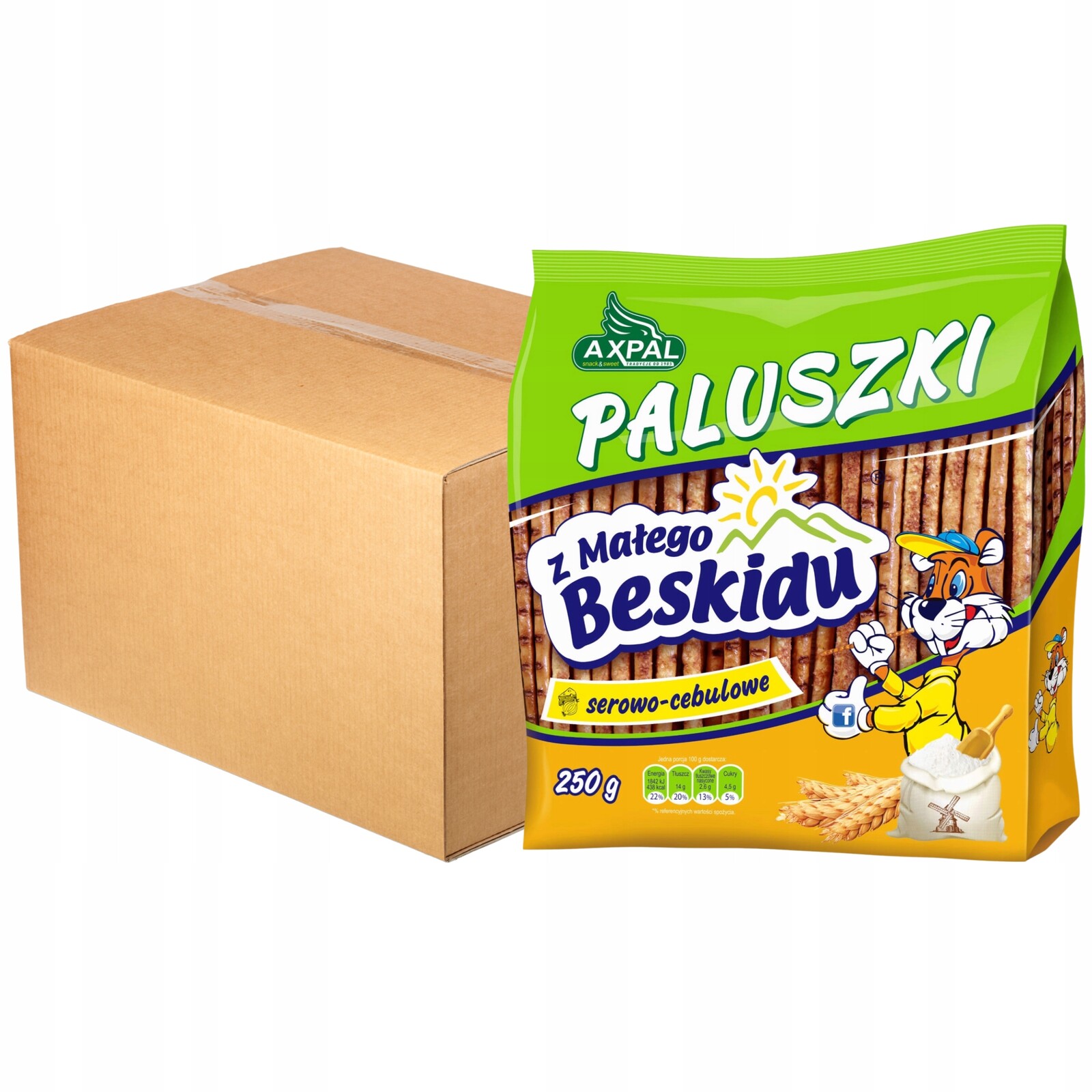 Axpal – Tyčinky tyčinky z Malých Beskyd, 250 g x 12 kusů