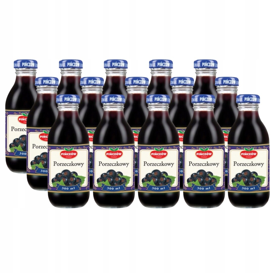 Gomar Pińów nektar z černého rybízu 300 ml x 15 kusů