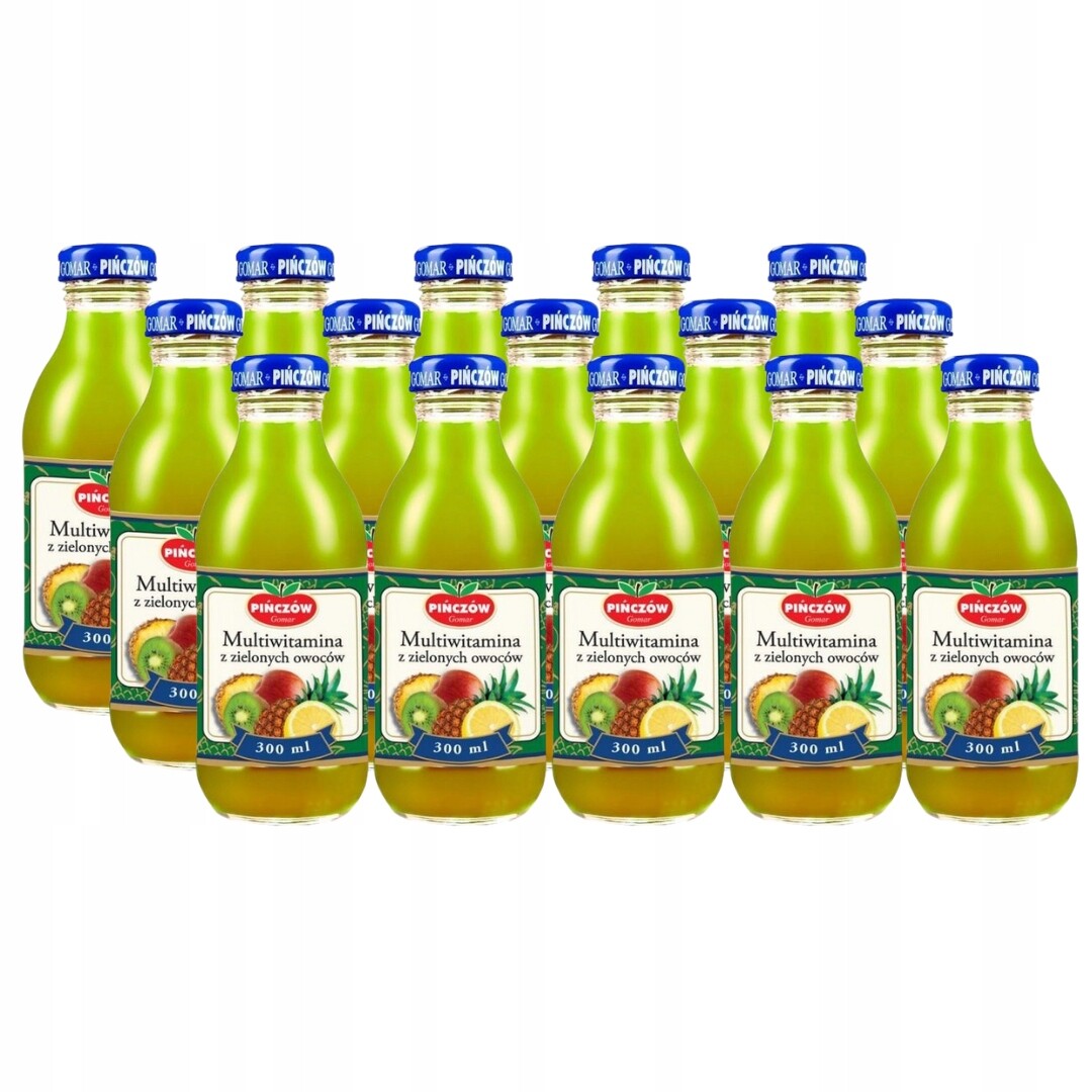 Gomar Pińów multivitamínový nápoj ze zeleného ovoce 300 ml x 15 kusů