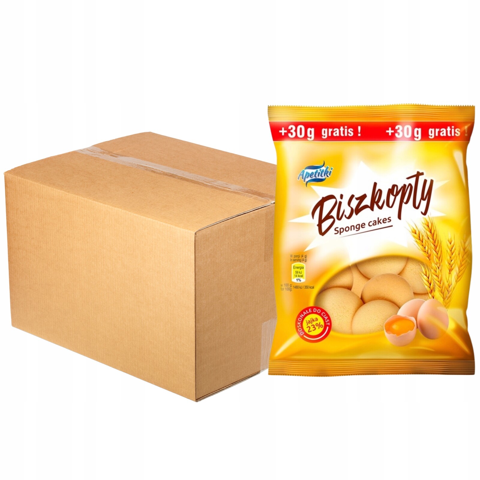 Apetitky Piškoty 150 g x 18 kusů